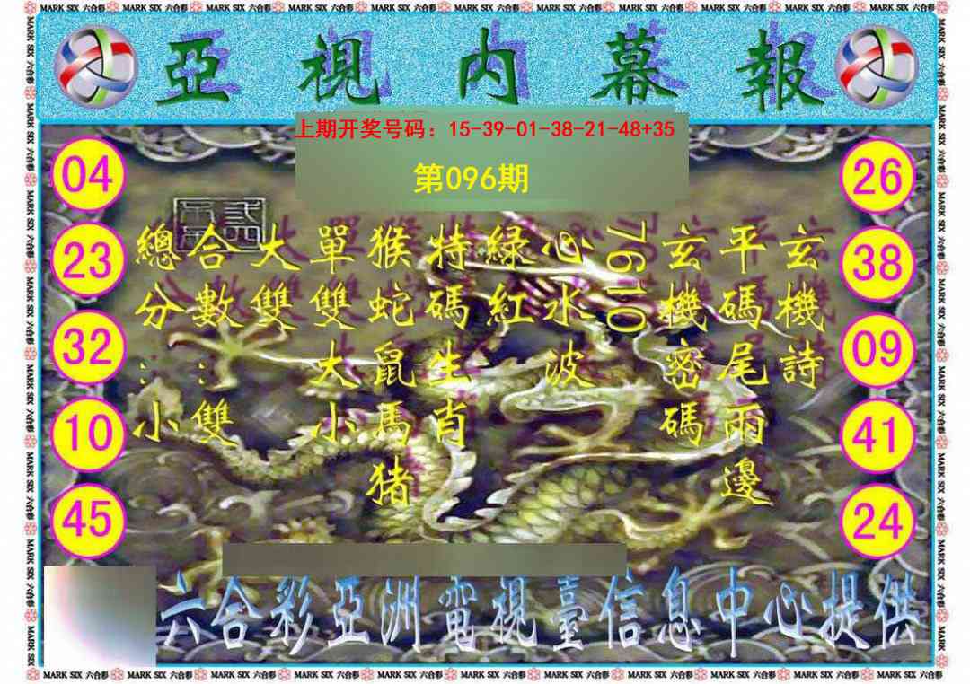 096期亚视内幕报[图]